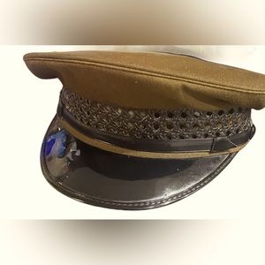 Vintage Lancaster Brand Los Angeles Sheriff Brown Hat 50s?